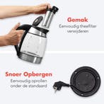 2dekans | KitchenBrothers Waterkoker - 1.8L - Glas - BPA, Ophalen of Verzenden, Zo goed als nieuw