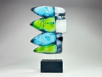 Studio Habrat - Maciej Habrat - sculptuur, Face - 31 cm -