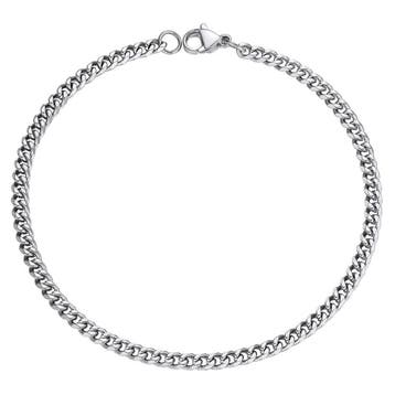 Fako Bijoux - Schakelarmband Gourmet - Cuban Link - Staal -, Sieraden, Tassen en Uiterlijk, Verzenden, Nieuw