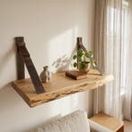 Wandplank van massief eikenhout, Verzenden, Nieuw, Eikenhout