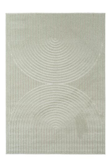 Japandi Vloerkleed | Nova | Bogen | Groen | 140x200 cm, Verzenden, Nieuw
