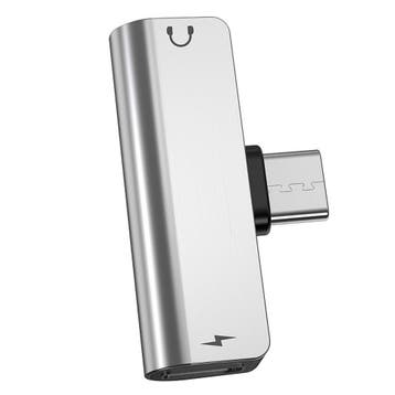 USB-C Duo adapter - naar mini jack + USB-C - Premium, Muziek en Instrumenten, Ophalen of Verzenden, Nieuw
