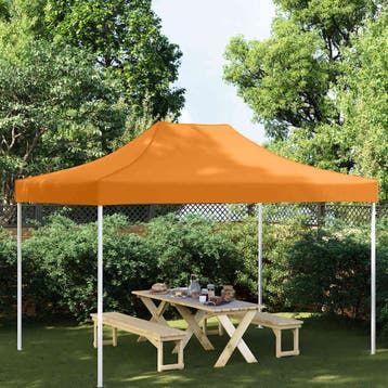 vidaXL Partytentdak 270 g/m² 4,5x3 m oranje, Verzenden, Nieuw, Partytent