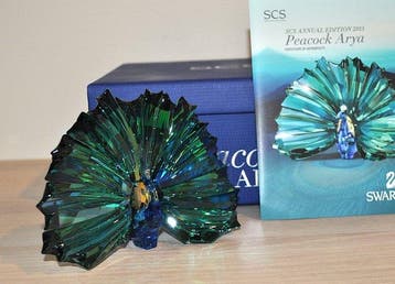Swarovski - Figuur - SCS - Annual Edition 2015 - Peacock, Antiek en Kunst
