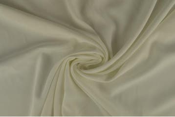 Viscose Gebroken wit - rol 30 meter, Verzenden, Nieuw