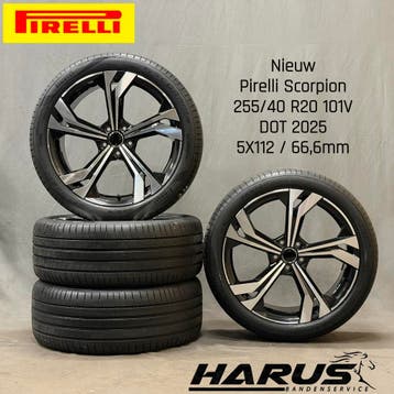 20 inch Velgen Audi / Skoda / Seat – Nieuw Pirelli Scorpion, 255 mm, Banden en Velgen, Nieuw, Ophalen of Verzenden