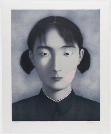 Zhang Xiaogang (1958) - Comrade Woman (from Bloodline