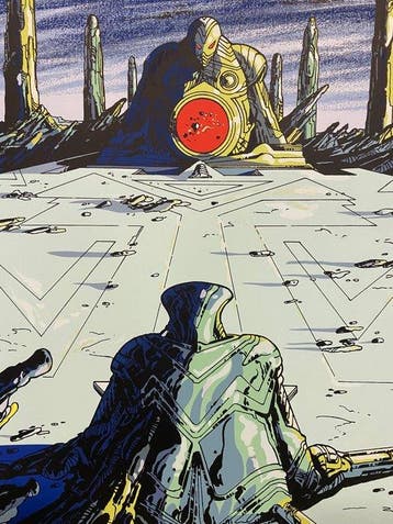 Druillet - Zeefdruk - Wagner Space Opera - Archives, Boeken, Nieuw