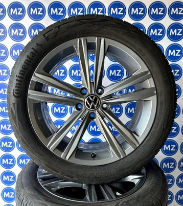 Volkswagen Arteon Passat B8 18 inch R-line Velgen + Banden, 18 inch, Banden en Velgen, Ophalen of Verzenden, Personenwagen