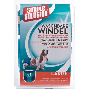 Simple Solution - Hondenluier Wasbaar - L / 45-68 cm, Verzenden, Nieuw