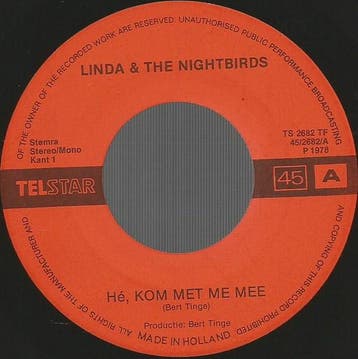 vinyl single 7 inch - Linda (92) - amp; The Nightbirds â., Verzenden, Zo goed als nieuw, 7 inch, Nederlandstalig