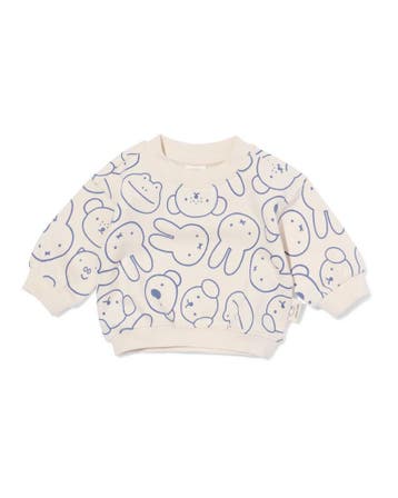 HEMA Nijntje babytrui sweatstof ecru, Verzenden, Nieuw