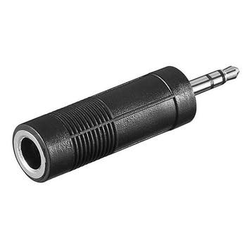 Jack adapter | V  M  | Goobay (Stereo, 3-polig), Verzenden, Nieuw