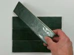 Wandtegel Groen 6x24,6cm (Muurtegels, Afbouwmaterialen), Doe-het-zelf en Verbouw, Tegels, Nieuw, 20 tot 40 cm, 10 m² of meer, Wandtegels