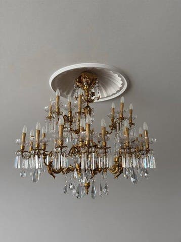 Kroonluchter - 130×120 cm Paleisachtige Franse Neo-Rococo