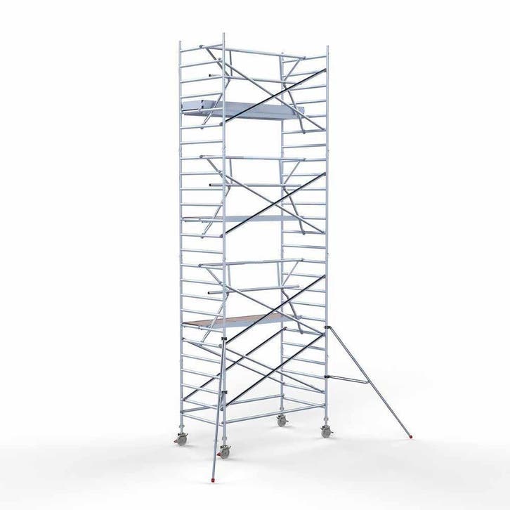 Rolsteiger 135 x 8,2 meter werkhoogte Basic, Doe-het-zelf en Verbouw, Steigers, Rolsteiger of Kamersteiger, Nieuw, 5 meter of hoger