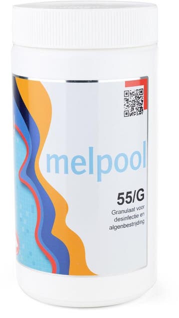 Melpool chloorshock 55G 1 kg, Verzenden, Nieuw