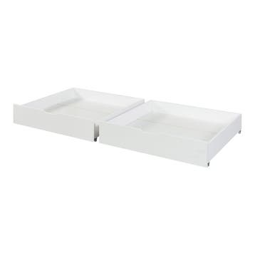 Bedlades Ydre set van 2 wit 97,5x92x22 cm [en.casa], Verzenden, Nieuw