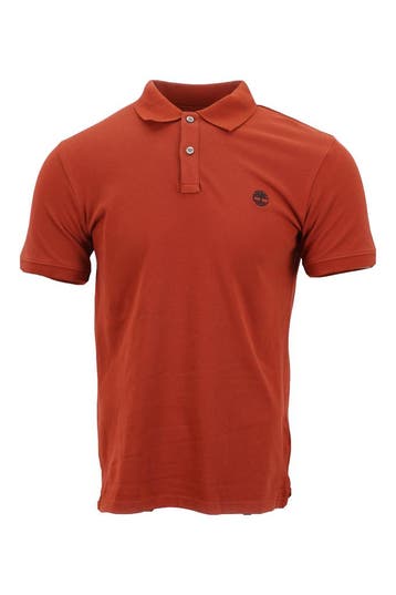 Timberland Polo in maat S Oranje, Verzenden, Zo goed als nieuw, Overige kleuren, Timberland