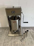 RVS Verticale vulbus stopbus worstvuller 10 liter Horeca, Ophalen of Verzenden, Nieuw in verpakking