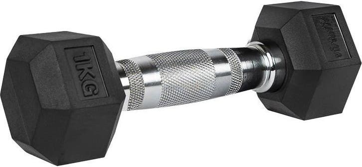 VirtuFit Hexa Dumbbell Pro - 1 kg - Per Stuk afhaaldeal!, Sport en Fitness, Fitnessapparatuur, Nieuw, Ophalen