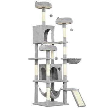 Krabpaal 192 Cm Kattentoren Met Hol, Sisalstammen, Groot Pla, Verzenden, Nieuw