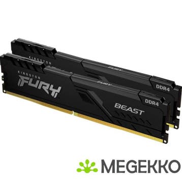 Kingston DDR4 FURY Beast 2x16GB 3600, Verzenden, Nieuw