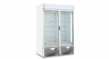 Koelkast | 2 Glazen Deuren | 1047L Framec, Verzenden, Nieuw in verpakking