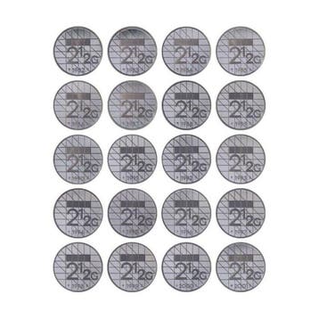 Nederland. Beatrix. 2 1/2 Gulden 1982 t/m 2001 in PROOF