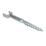 Schroefpaal met U-houder - Voor 12x12 cm Palen - Per Stuk, Verzenden, Nieuw