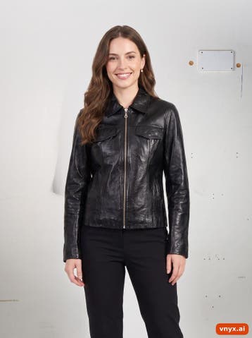 only Leren jassen Dames maat M Zwart Vintage, Kleding | Dames, Ophalen of Verzenden, Nieuw