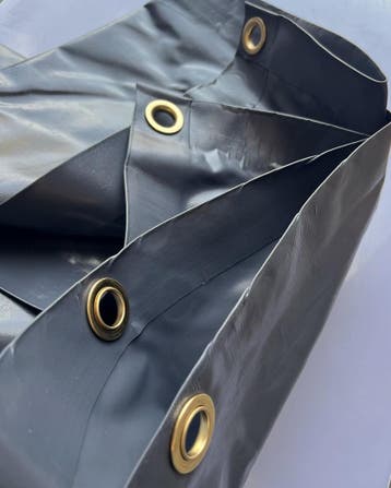 PVC Afdekzeil Bouwzeil Bootzeil 425 gr/m2 - 24 maten, Ophalen of Verzenden, Nieuw, Zeil