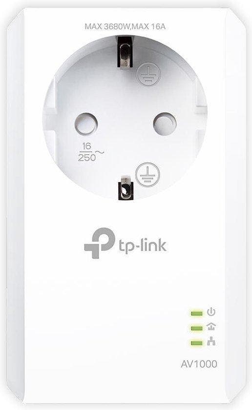 TP-Link TL-PA7017P - Gigabit powerline adapter zonder wifi -, Computers en Software, Routers en Modems, Nieuw, Verzenden