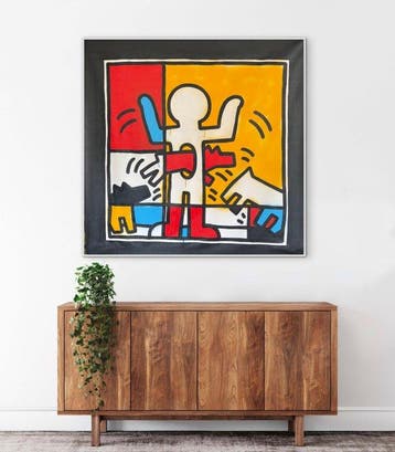 Freda People - Mondrian X Haring XL