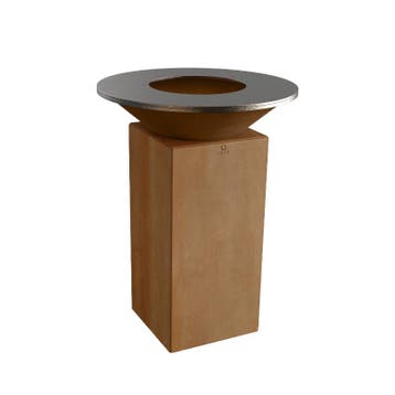 OFYR 75 Corten - Open vuur, Tuin en Terras, Nieuw