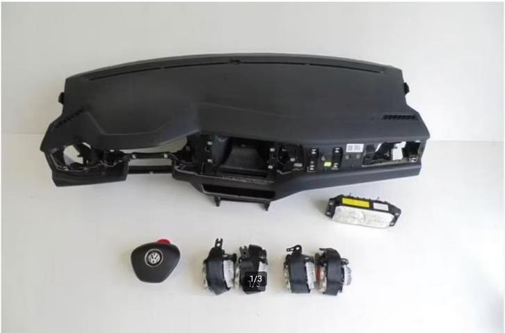 Dashboard + Airbags + Veiligheidsgordels Volkswagen POLO 2G0, Auto-onderdelen, Dashboard en Schakelaars, Gereviseerd, Volkswagen