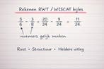 WISCAT / RWT Pabo Rekentoets oefenen, online les (€44 p/u), Privéles, Examen- of Scriptiebegeleiding