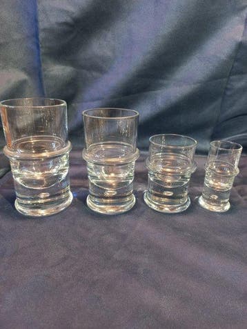 Holmegaard - Drinkservies (34) - regiment - Kristal -
