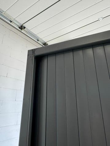 Roldeurkast - Ahrend - 195x120x45cm - Zilvergrijs met zilver, Werkplek, Ophalen of Verzenden, Gebruikt, Kast