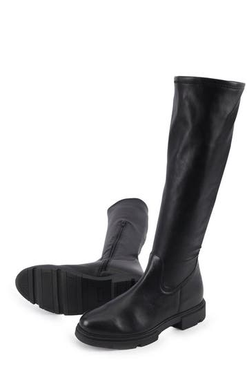 Omoda Laarzen in maat 41 Zwart, Kleding | Dames, Hoge laarzen, Verzenden, Zwart, Omoda