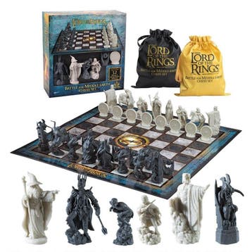 Lord of the Rings Chess Set Battle for Middle Earth, Ophalen of Verzenden, Nieuw