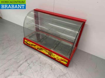 HCB Warmhoudvitrine Warmtevitrine 96 cm 230V Horeca, Ophalen of Verzenden, Nieuw in verpakking