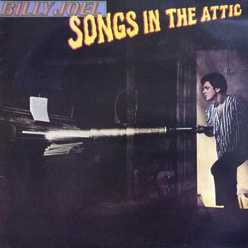 Billy Joel - Songs In The Attic, Ophalen of Verzenden, Gebruikt
