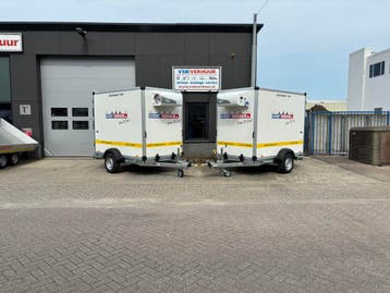 Te huur / verhuur van Koelwagen enkelasser en tandemasser, Ophalen, Nieuw