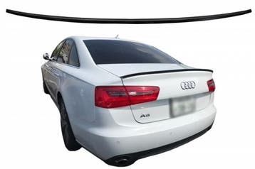 Achterspoiler Audi A6 C7 4G Limousine Mat Zwart, Ophalen of Verzenden, Nieuw