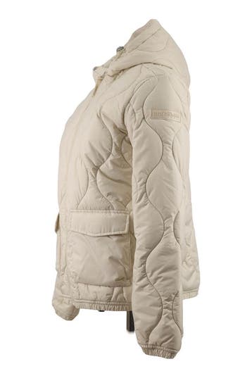 Napapijri Jas in maat M Beige, Napapijri, Verzenden, Zo goed als nieuw, Beige