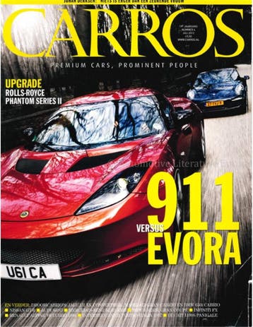 2012 CARROS MAGAZINE 04 NEDERLANDS, Nieuw, Author