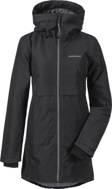 Didriksons - Maat 42 - Helle Wns Parka 3 - Black - Vrouwen, Kleding | Dames, Jassen | Winter, Verzenden, Nieuw