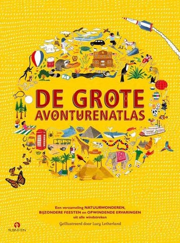 Boek De grote avonturenatlas 9789047619383, Verzenden, Zo goed als nieuw