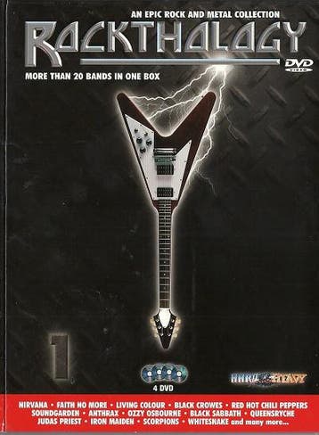 dvd muziek box - Various - Rockthology 1, Verzenden, Zo goed als nieuw
